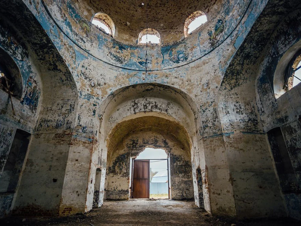 Églises abandonnées en Russie