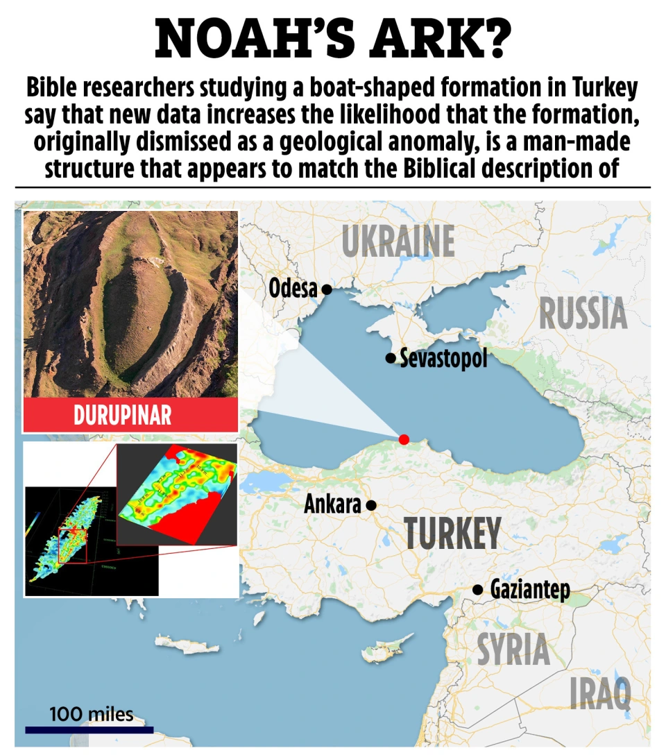 Images du jour : Ils confirment encore que l'arche de Noé se trouve en Turquie