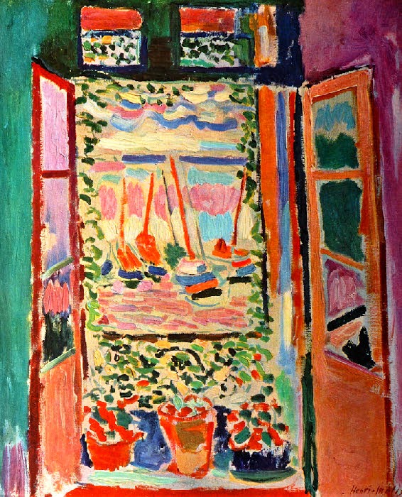 Henri Matisse - Fenêtre ouverte à Collioure