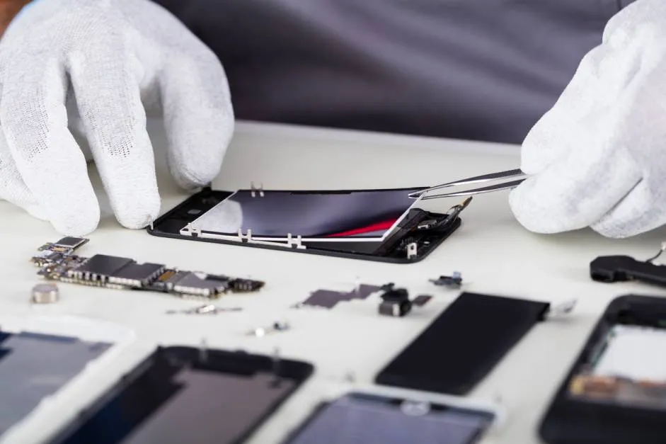 remplacement écran iPhone X, écran smartphone cassé
