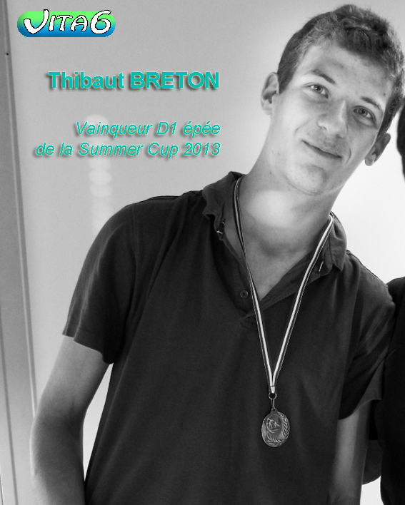 2013 épée - Thibaut BRETON