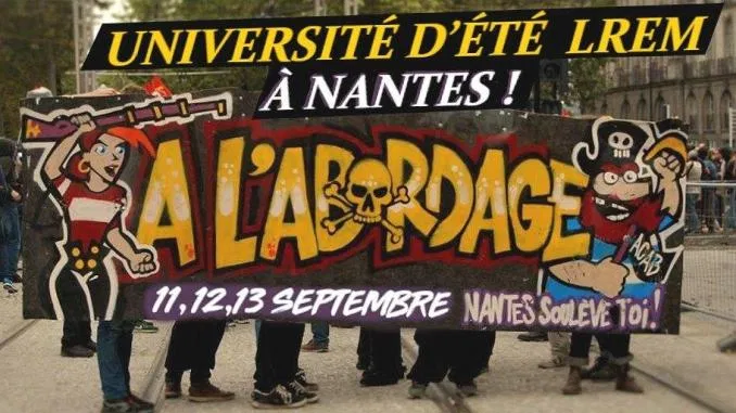 Tout le monde à Nantes contre LREM et son université d’été !
