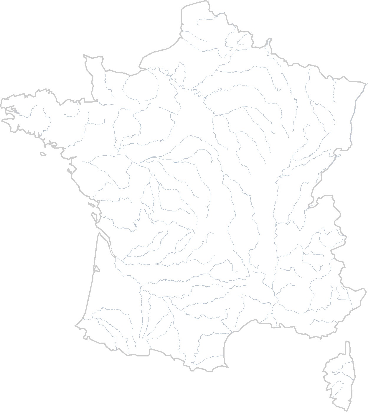 Cartes Vierges De La France A Imprimer Chroniques Cartographiques