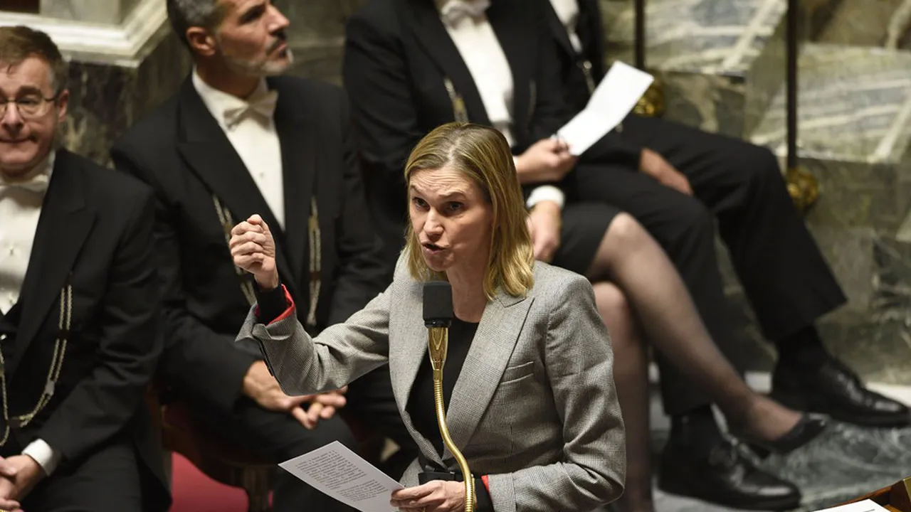 Agnès Pannier-Runacher, ministre déléguée à Bercy. (Louise MERESSE/SIPA)