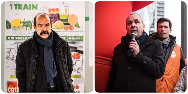 Laurent Berger et Philippe Martinez : Marine Le Pen est un danger pour les travailleurs 