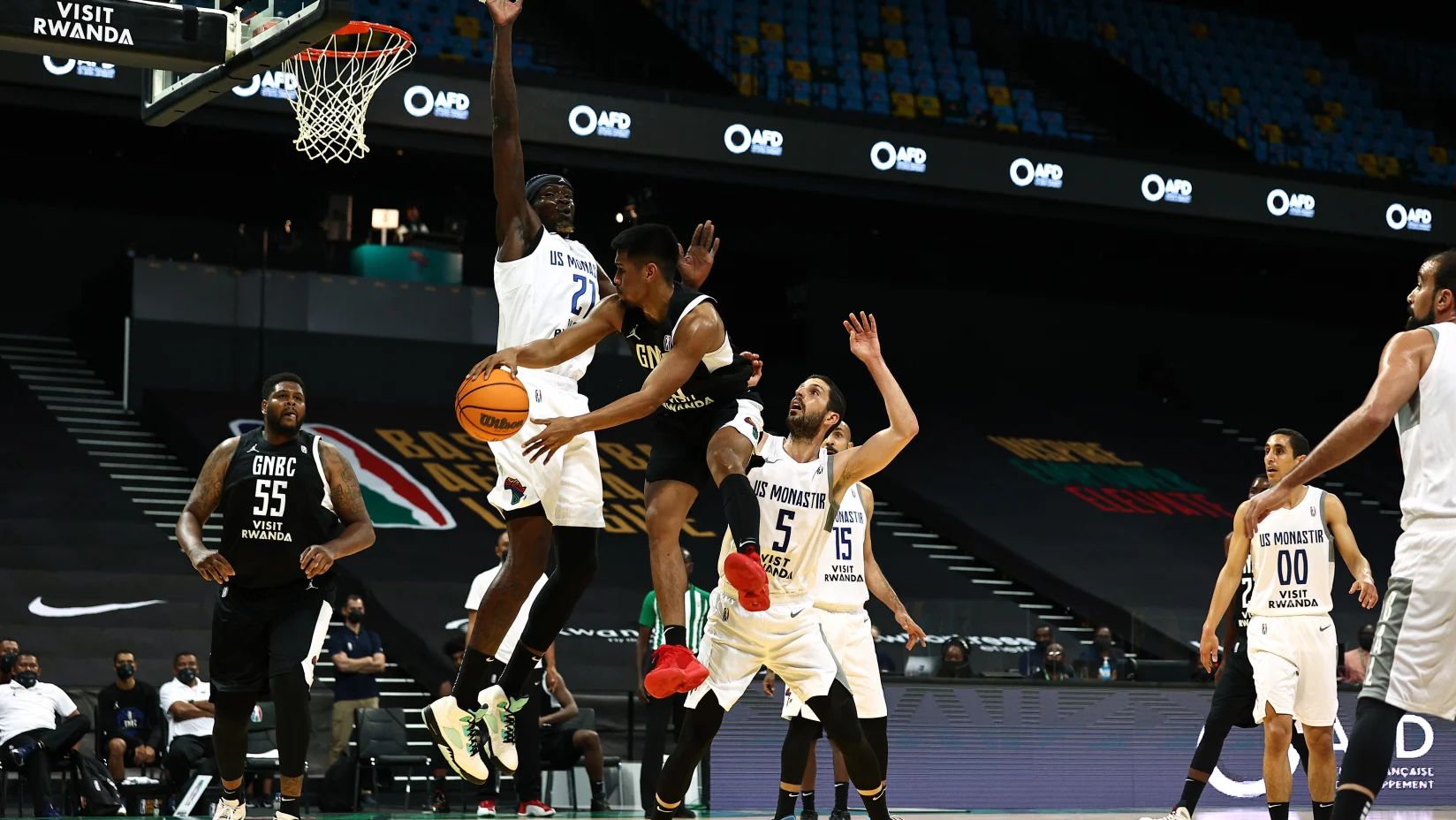 Basketball Africa League : l'US Monastir humilie la GNBC du Madagascar 