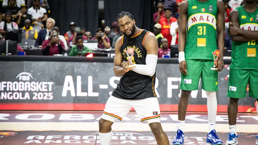 Childe Dundao élu MVP de l'AfroBasket 2025 et dans le cinq majeur du tournoi