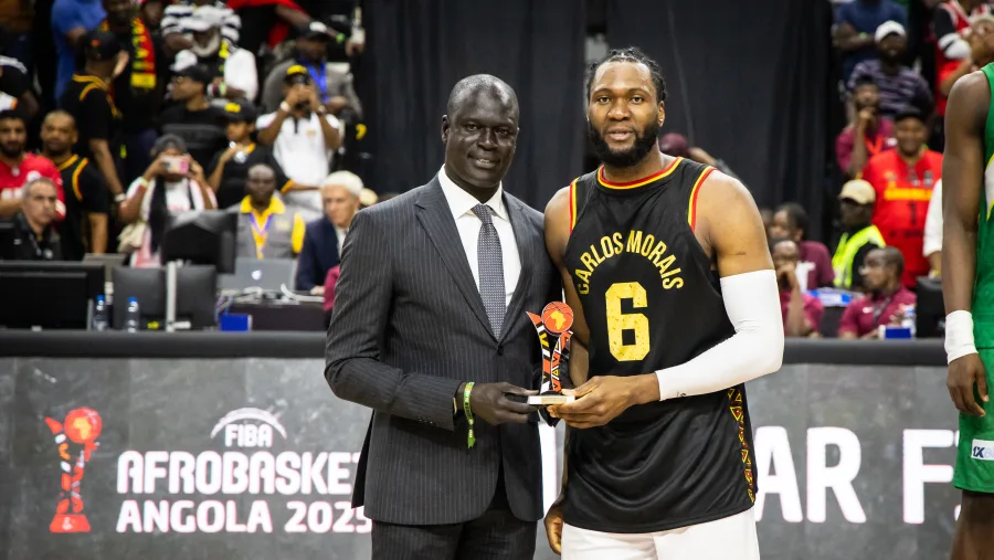 Childe Dundao élu MVP de l'AfroBasket 2025 et dans le cinq majeur du tournoi