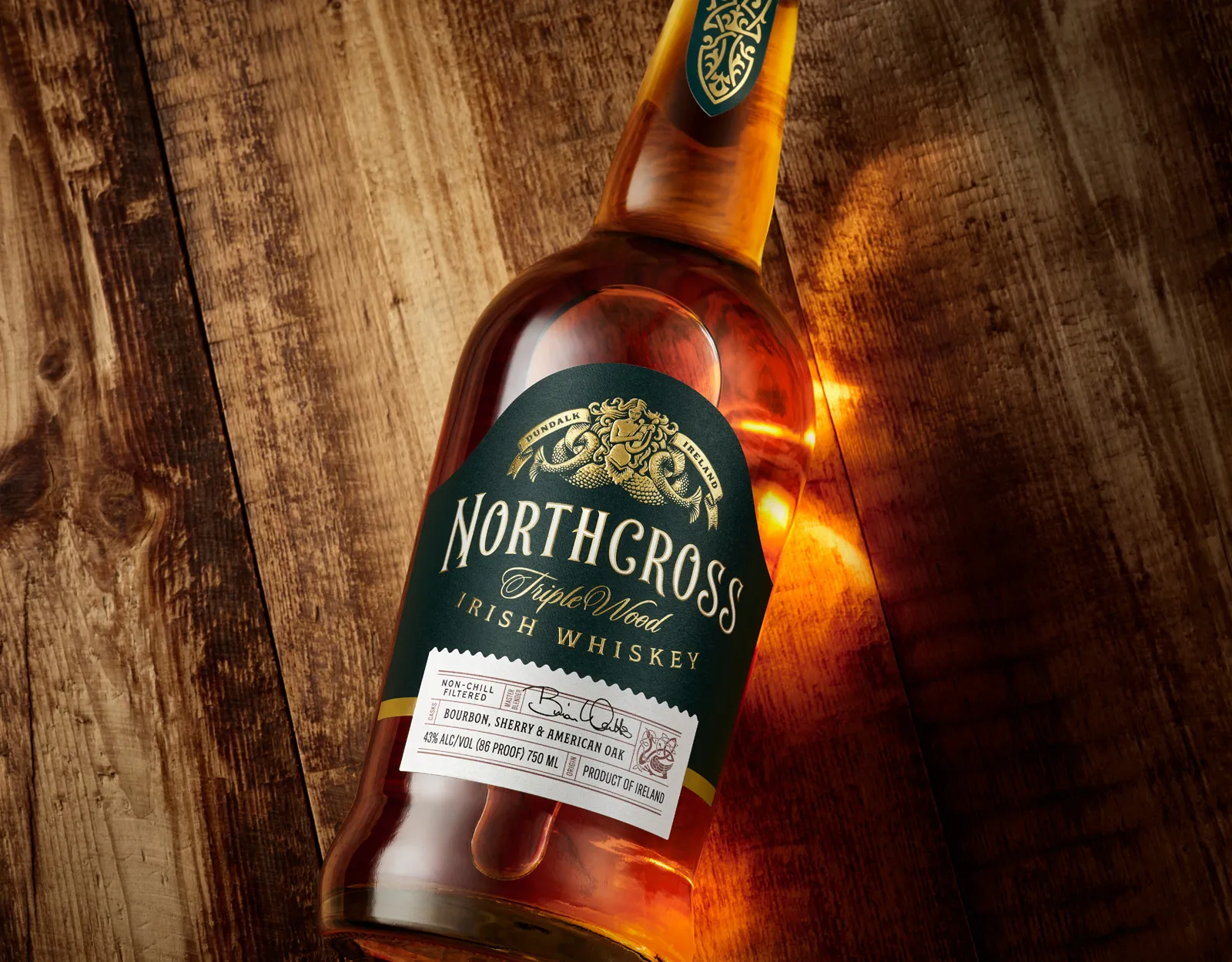 Packaging : nouveau du côte de Northcross Irish Whiskey 