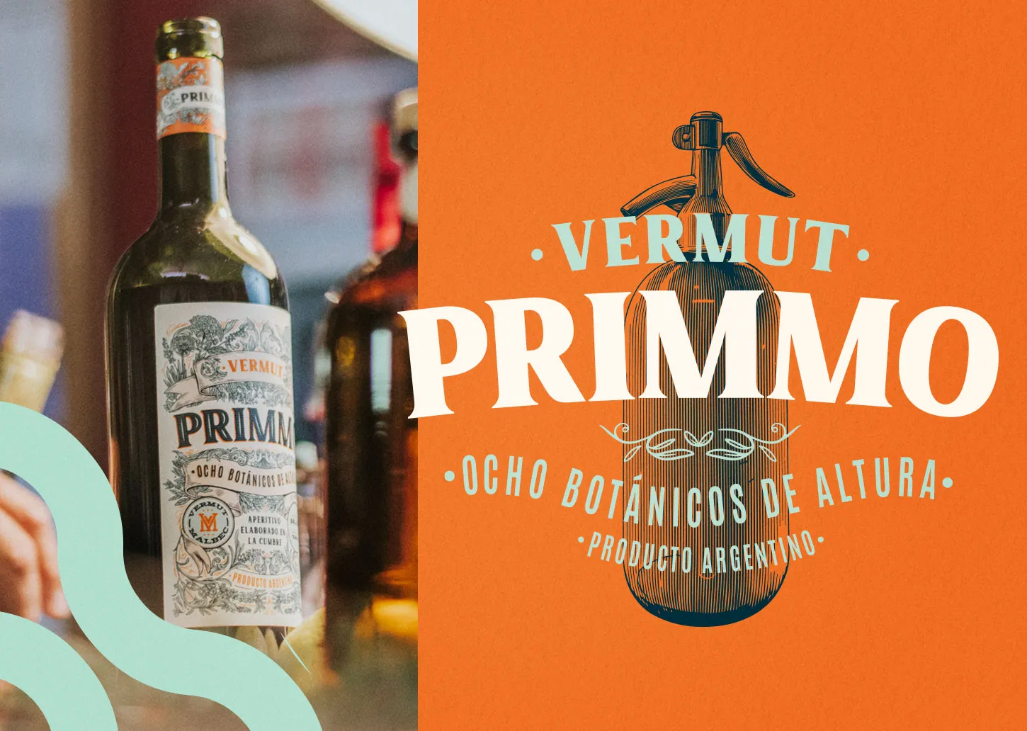 Packaging : Une nouvelle étiquette pour la marque PRIMMO VERMUT MALBEC 