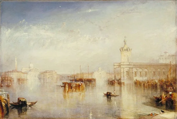 J. W. Turner, Veduta veneziana (dal web)