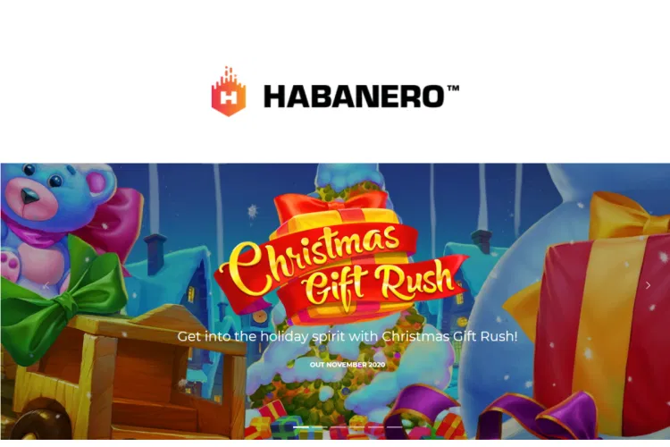 Christmas Gift Rush : machine à sous mobile de Noël 2020 développeur Habanero