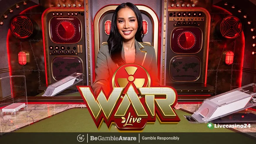 War : le nouveau jeu de casino en ligne live d'Evolution