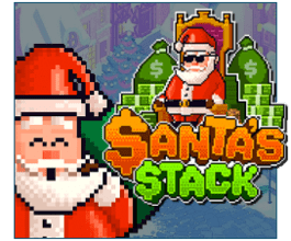 machine à sous en ligne Santa's Stack logiciel Relax Gaming