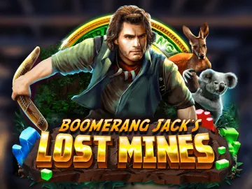 machine à sous en ligne Boomerang Jack's Lost Mines logiciel Red Rake Gaming