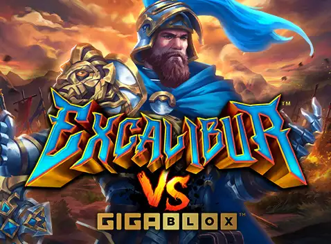 machine à sous en ligne Excalibur vs Gigablox logiciel Yggdrasil