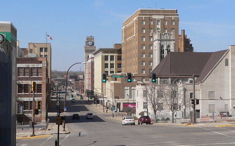 (Downtown Sioux City, photo Ammodramus, 18/03/2012, wikipedia)