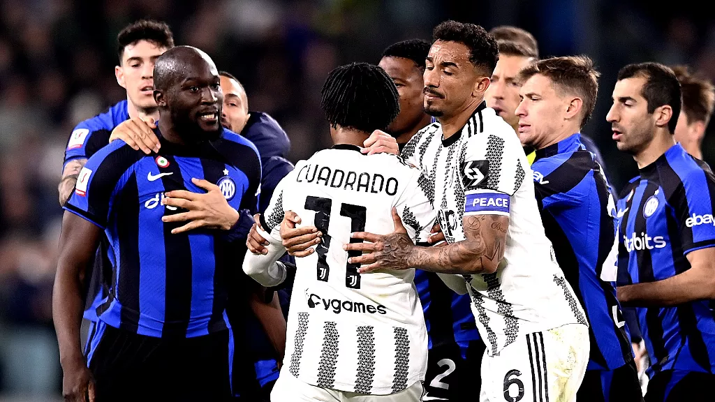 Romelu Lukaku pris à partie par les joueurs de la Juve après la célébration de son but