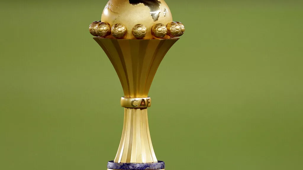 Le trophée de la Coupe d'Afrique des Nations