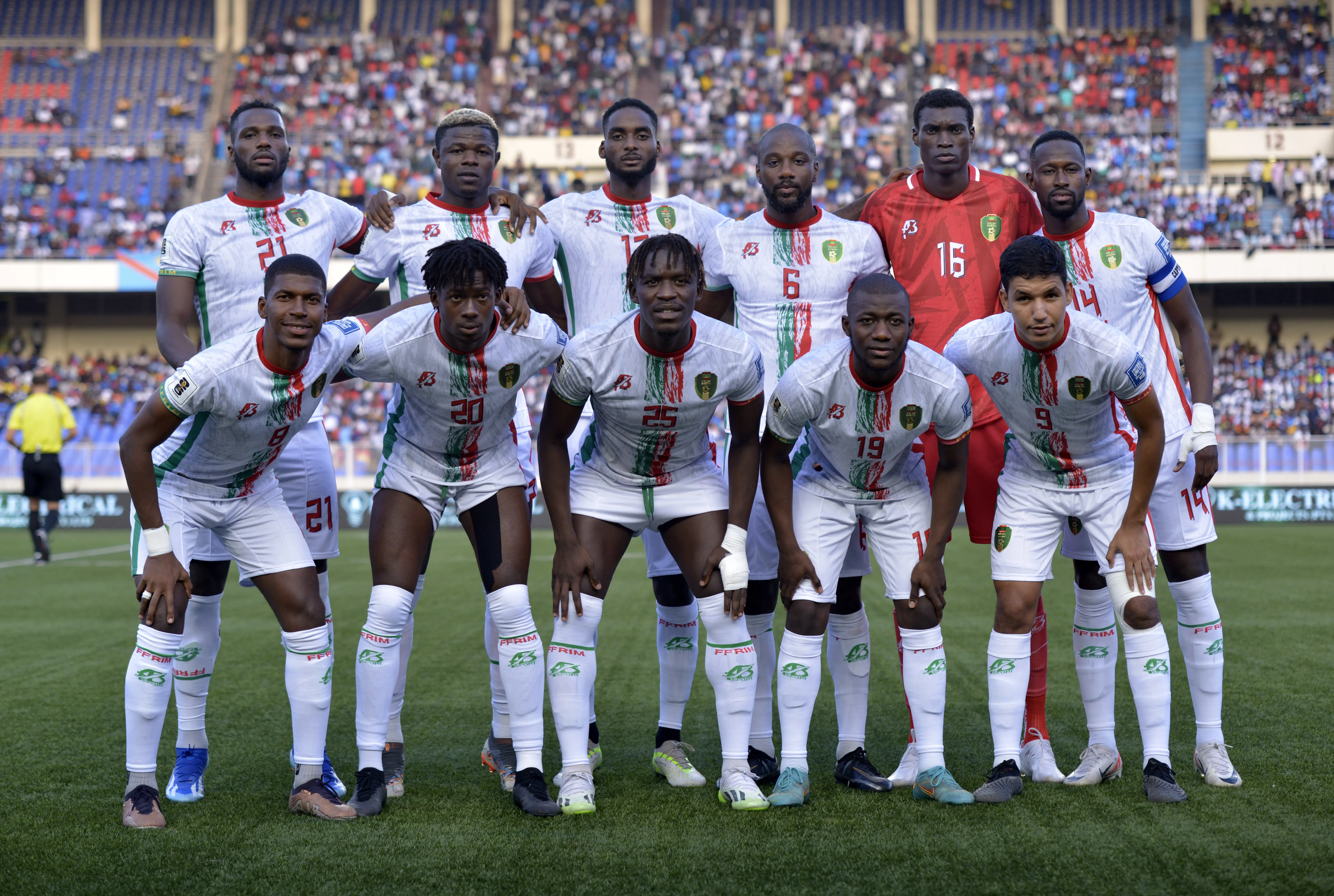 EQUIPE NATIONALE FOOTBALL - MAURITANIE
