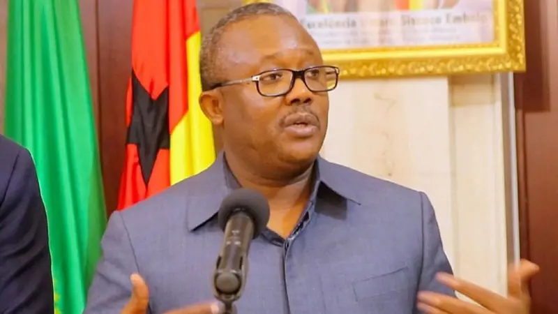 Le président de la Guinée-Bissau, Umaro Sissoco Embalo