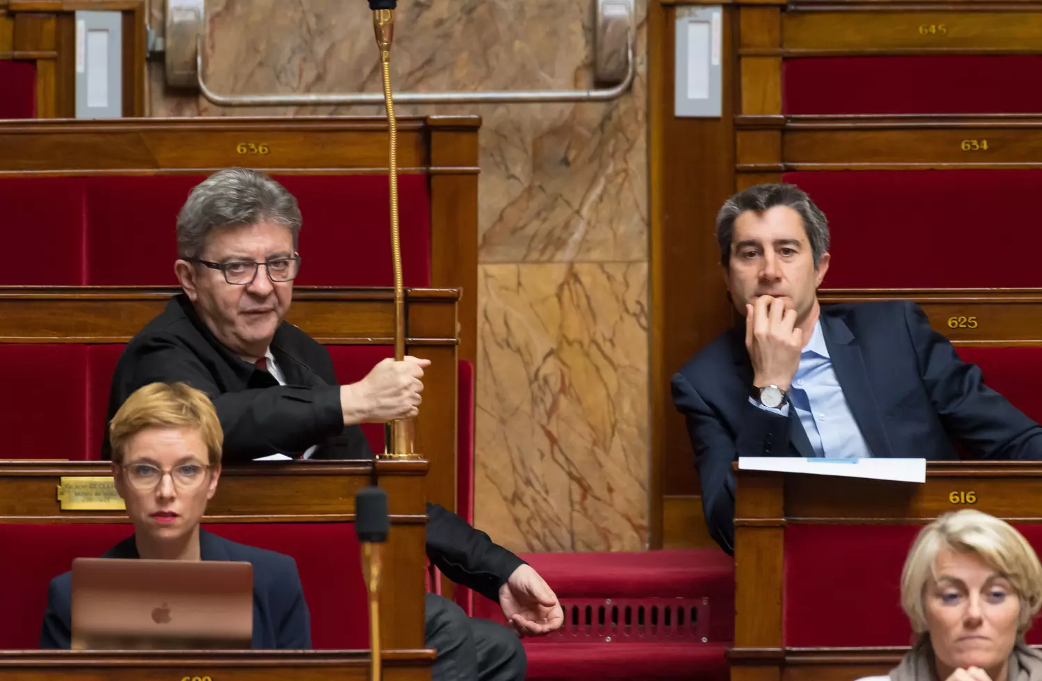 Mélenchon, Ruffin, Autain