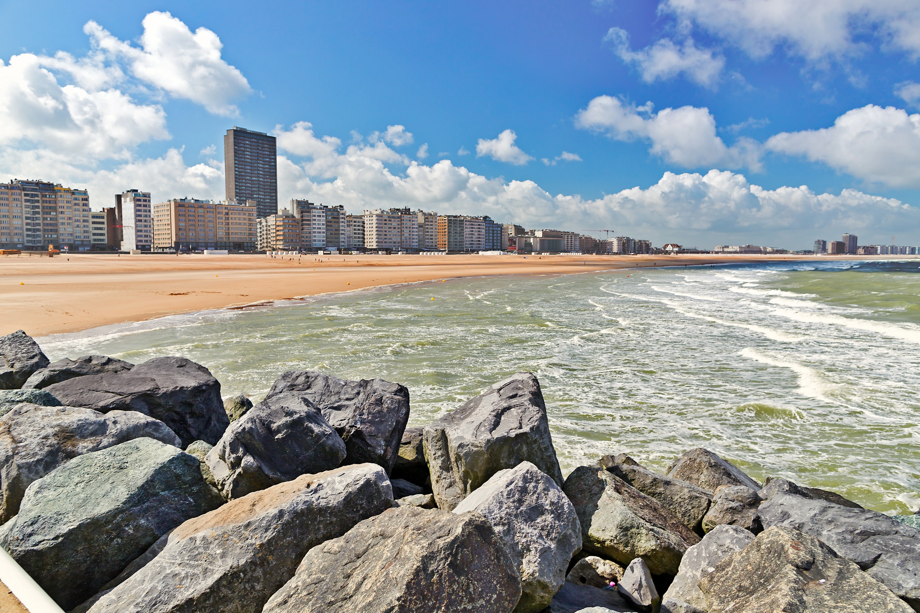 La plage d'Ostende