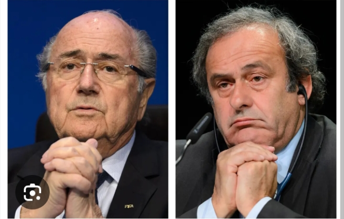 Blatter et Platini