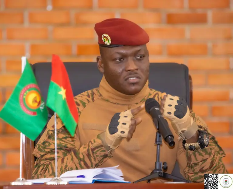 Président Ibrahim Traoré à Ziniaré